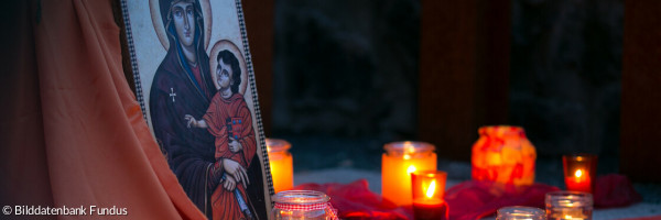 Taize-Ikone in Burgkapelle