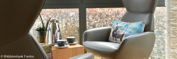 Gesprächsecke im Hospiz