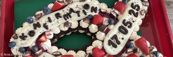 Kuchen zur Konfirmation