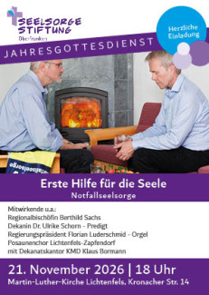 Plakat Gottesdienst