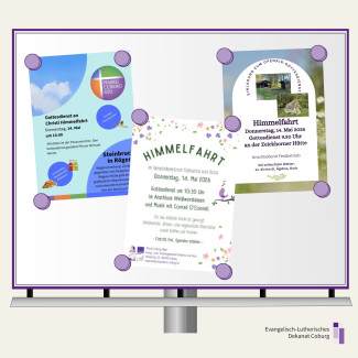 Billboard Himmelfahrts-Plakate