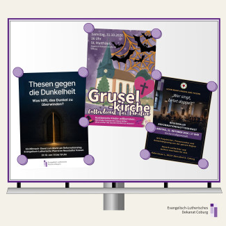 Billboard Plakate Reformationstag 