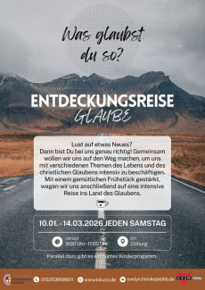 Flyer Glaubensreise
