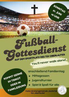 Fußballgottesdienst Lautertal