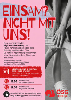 Plakat Einsamkeit