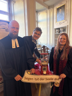 Das Team beim Aktionstag 17 Ziele