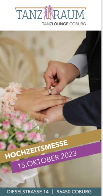 Hochzeitsmesse im TanzTraum Coburg