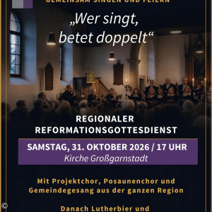 Plakat Regionalgottesdienst