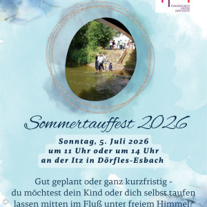Tauffest Dörfles